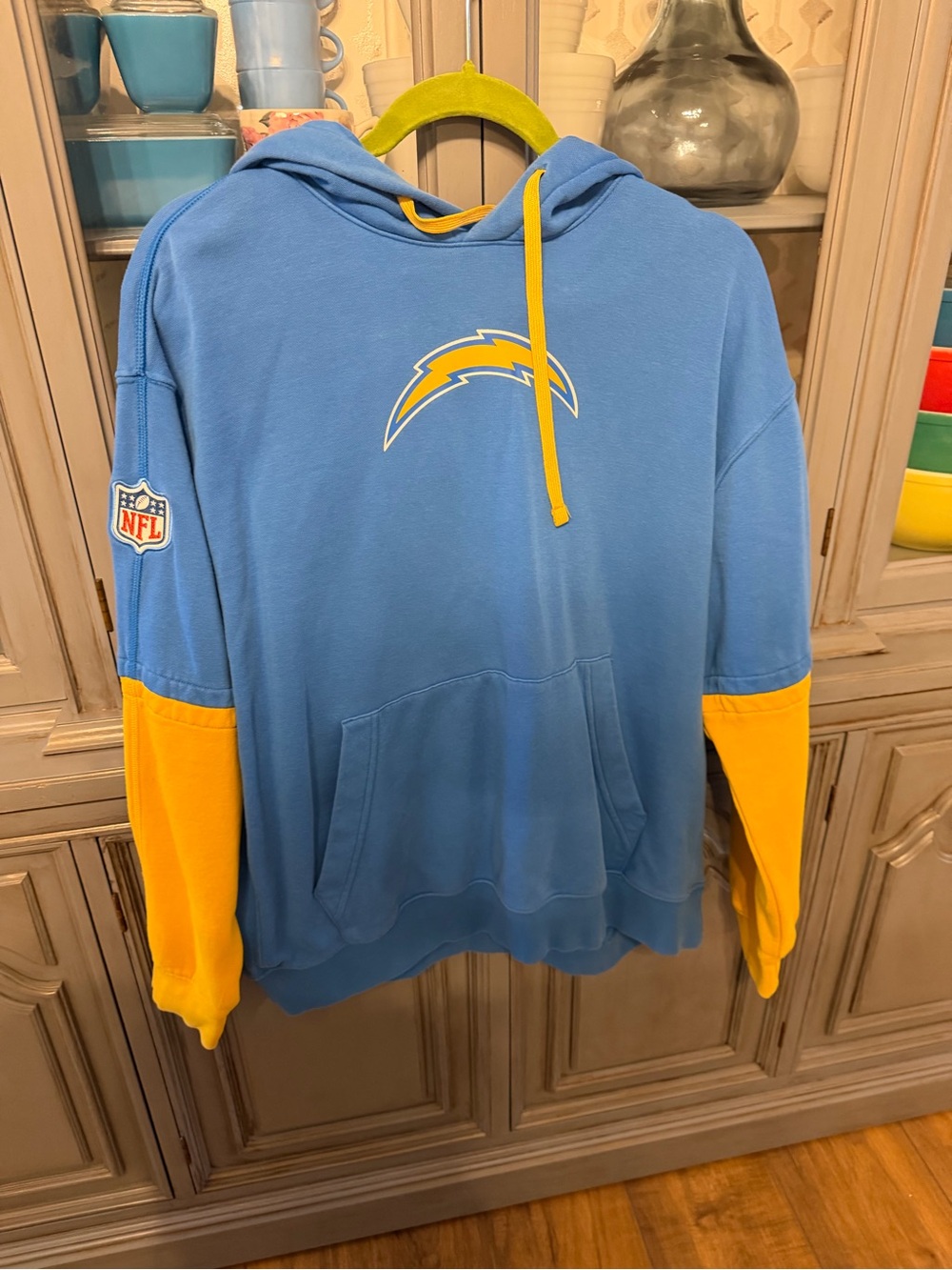Los Angeles Chargers Blue & Yellow Pullover Hoodie - NFL Team Apparel